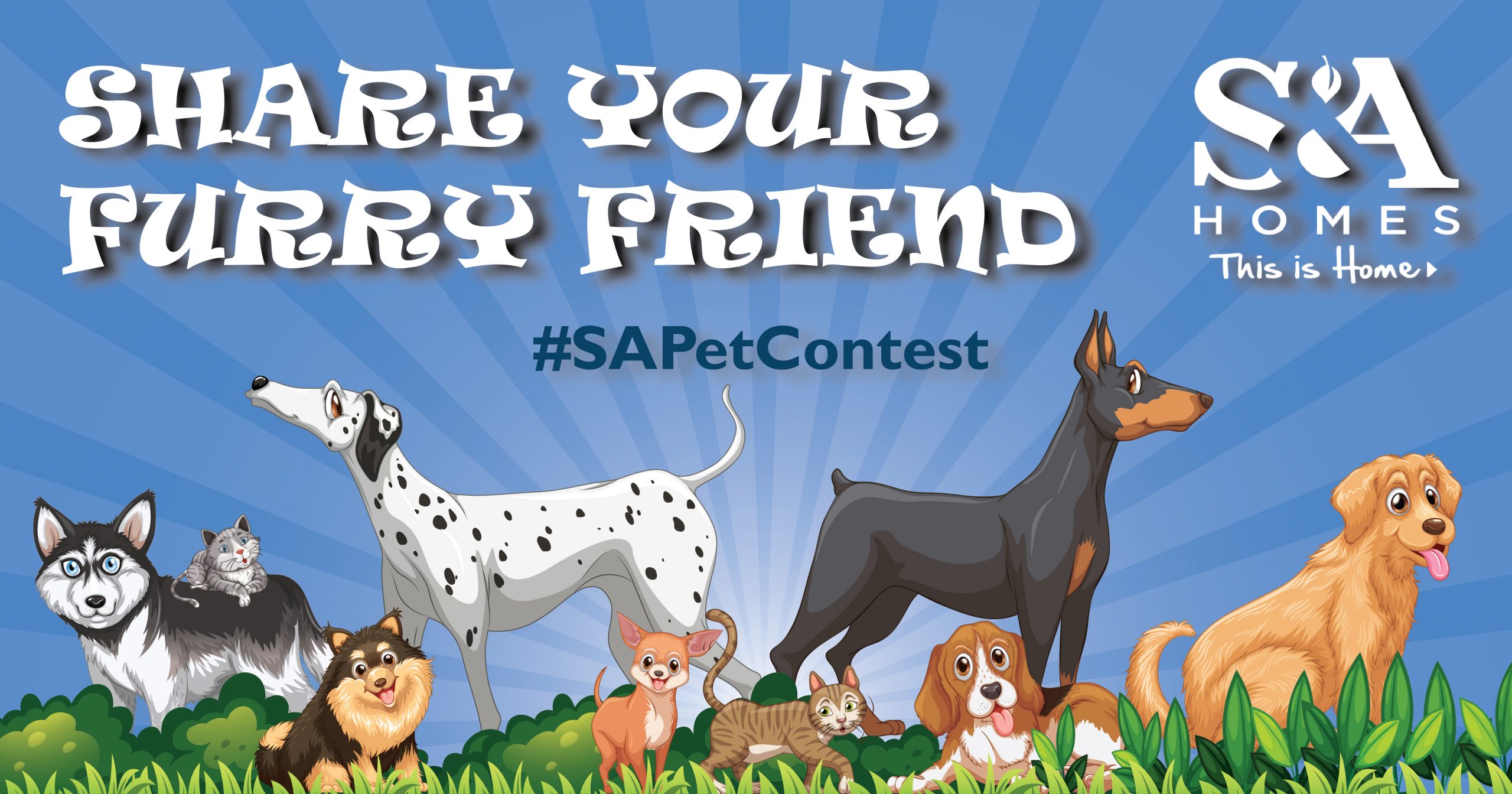 SA Home Builders pet contest promotional image