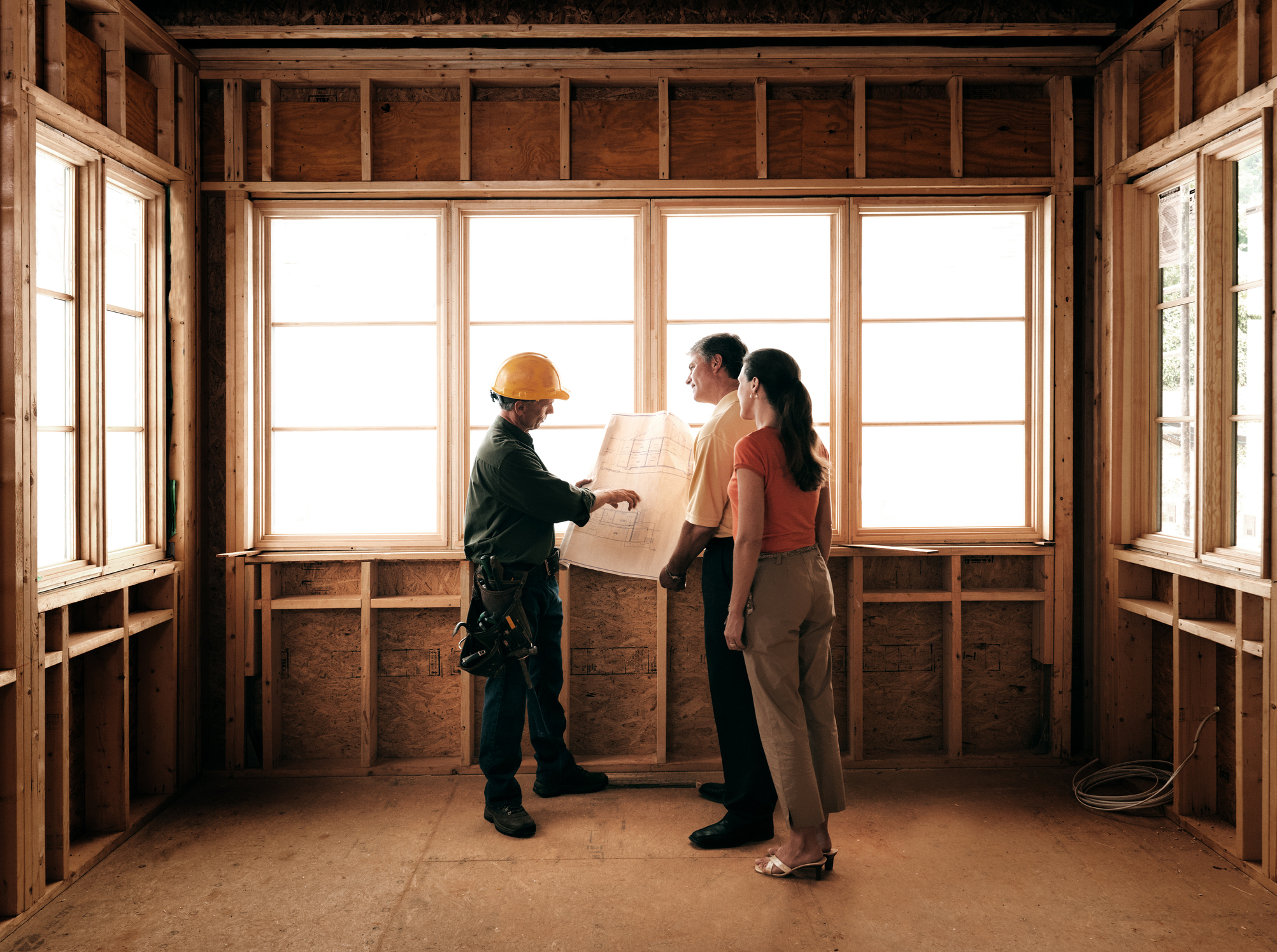 Couple and Builder
