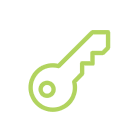 Key icon from Streamline series